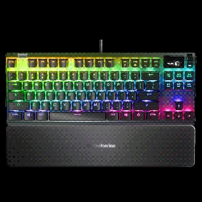 Teclado Gamer Steelseries Apex 7 TKL / Switch Red - Preto (64646)