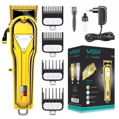 Maquina de cortar cabelo VGR Voyager Hair Clipper Gold V-140