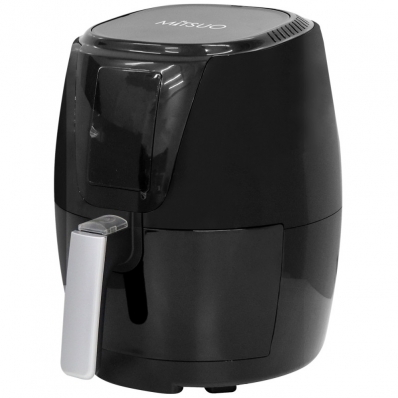Fritadeira Eletrica Sem Oleo Mitsuo Air Fryer 2.6L AF-20226D 1200W 110V/60HZ Preto