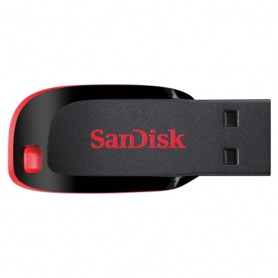 Pendrive Sandisk Z50 Cruzer Blade 16 GB - Preto