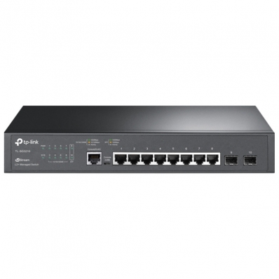 Hub Switch TP-Link TL-SG3210 Jetstream 8 Portas L2+ e 2 Portas Gigabit SFP