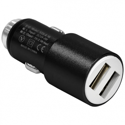 Carregador Veicular X-Tech XT-CC23 2 USB - Preto