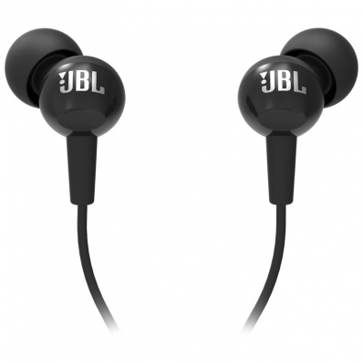 Fone de Ouvido JBL C100SI Jack 3.5MM com Microfone Preto