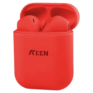 Fone de Ouvido Sem Fio Keen Inpods 12 com e Microfone - Vermelho