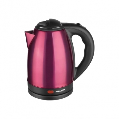 Chaleira Eletrica Mega Star TM-9728P 2.0L de 1500W (220V-50/60HZ)