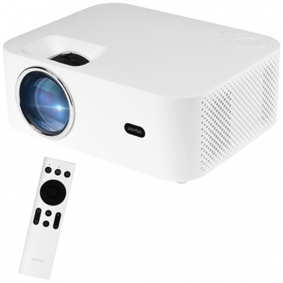 Projetor Wanbo X1 Pro de 350 Ansi Lumens com HDMI e USB Bivolt - Branco