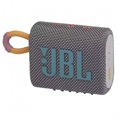Caixa de Som JBL Go 3 Bluetooth Cinza