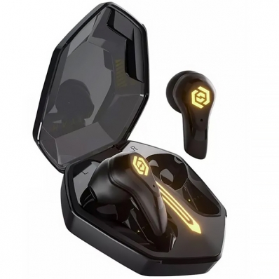 Fone de Ouvido Sem Fio Gaming Haylou G3 G003 com Bluetooth e Microfone - Preto