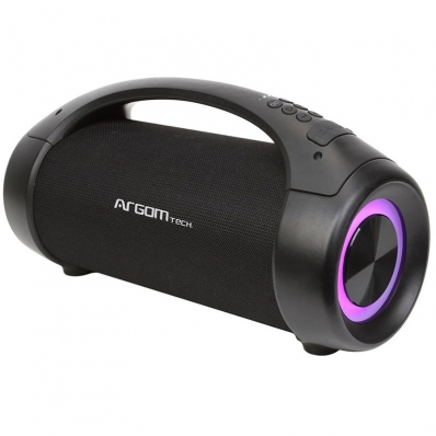 Caixa de Som Argom Tech Radyon+Beats ARG-SP-3136BK com Luzes LED