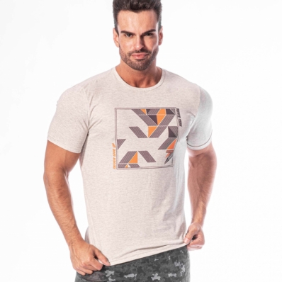 CAMISETA POKER URBAN ALGODAO FIO PENTEADO - MASCULINA