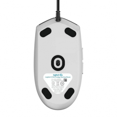 Mouse Logitech G203 Lightsync RGB Gamer USB - Branco