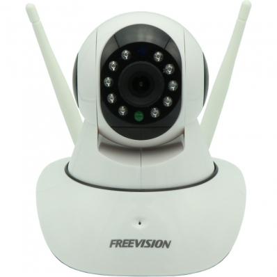 Camera de Seguranca Freevision Wireless IP FR-CCS101 360 Rotation HD 720P