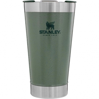 Caneca de Cerveja Stanley Classic Beer Pint com Tampa + Abridor - Verde 473ML
