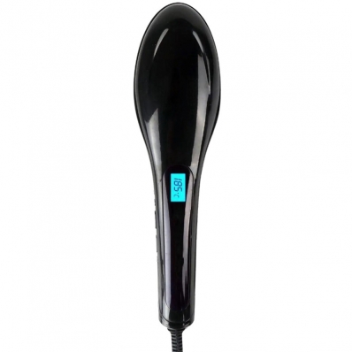 Escova Alisadora Fast Hair HQT-906 - Preto 220-240V 50/60HZ
