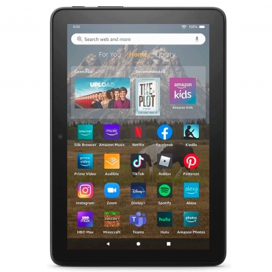 Tablet Amazon Fire HD8 32GB / Tela 8" - Preto