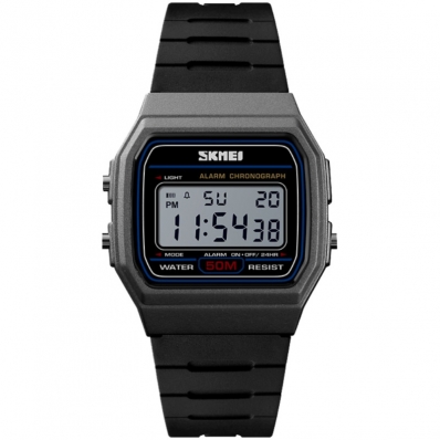 Relogio Masculino Skmei Digital 1412 Titanium/Black