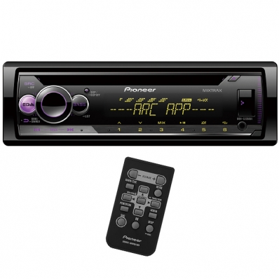 Reprodutor de CD Automotivo Pioneer DEH-S2250UI com USB e Auxiliar - Preto