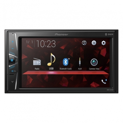 Toca Radio Pioneer DMH-G225BT Tela 6.2" FM/USB/Aux - Preto