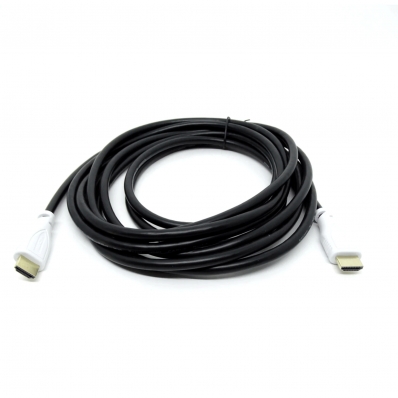 Cabo HDMI Play Game 4.5 Metros - Preto e Branco