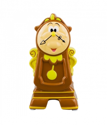 Horloge Relógio Cofrinho Bela E A Fera 20cm - Disney