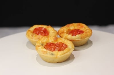 Mini Quiche Caprese