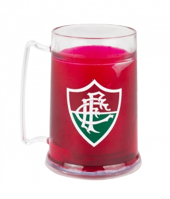 Caneca Gel Isolante Térmico Grená 300ml - Fluminense