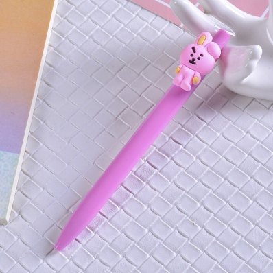 Caneta gel escrita fina BTS avulsa - POP BTS Cooky