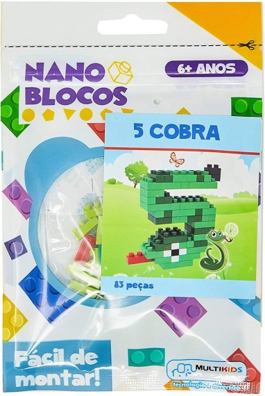 Bloco de montar nano blocos - Números