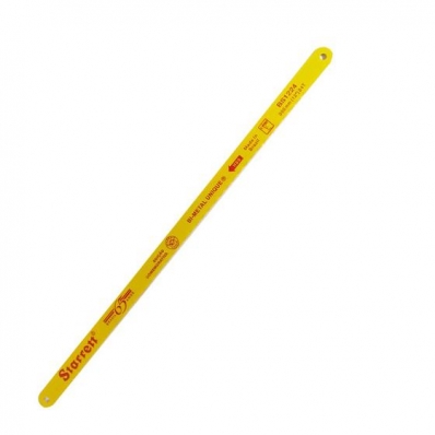 Lâmina de serra manual 12" x 1/2" com 24 dentes bimetal STARRETT KBS1224
