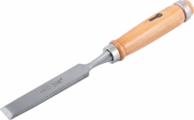 Formão chanfrado reto com cabo de madeira 3/4" NOVE54 3577340001