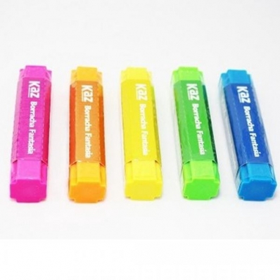 Borracha fantasia cores neon avulsa