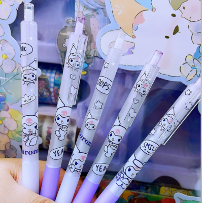 Caneta esferográfica Sanrio Kuromi avulsa