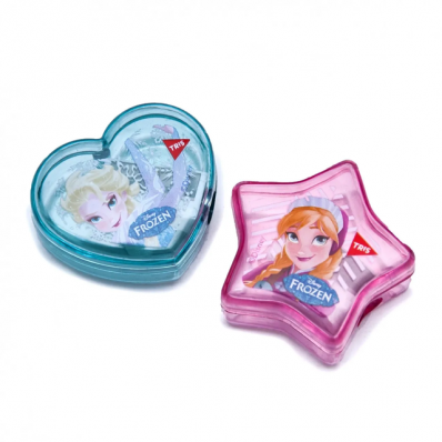 Apontador com depósito Frozen - Pink