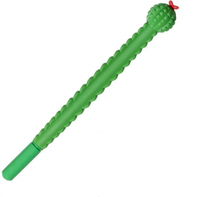 Caneta gel Cactus Flor avulsa