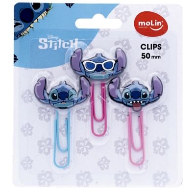 Clips 50mm Stitch 3 peças blister