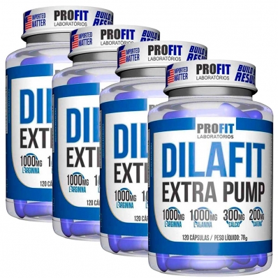 KIT 4X DILAFIT EXTRA PUMP 120 CÁPSULAS PROFIT