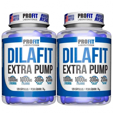 KIT 2X DILAFIT EXTRA PUMP 120 CÁPSULAS PROFIT
