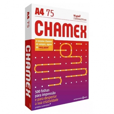 Papel sulfite Office A3 75G 297X420 500 Folhas - Chamex