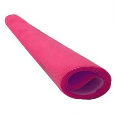 Papel camurça 60x40cm 1 fl vermelho