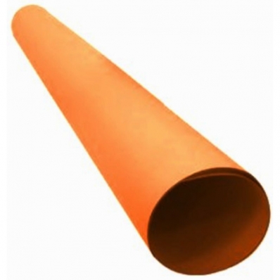 Papel dupla face color set carmim 48x66cm 2 fls laranja