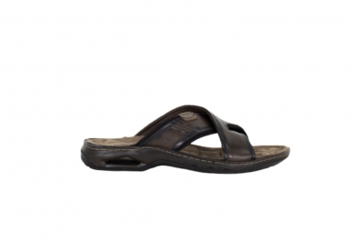 SANDALIA PEGADA ANILINA SLIDE - MASCULINA