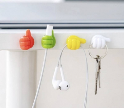 Organizador multiuso mãozinha colors kit com 6