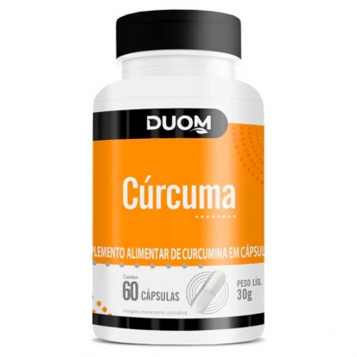 AÇAFRÃO DA TERRA CURCUMA DUOM