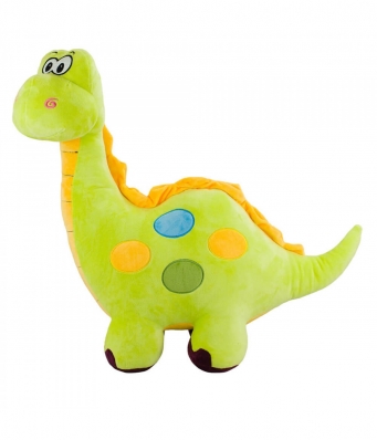 Dinossauro Pescoçudo Verde 52cm - Pelúcia