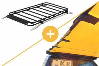 Bagageiro Pajero TR4 + Toldo Lateral