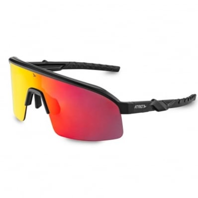 Óculos Esportivo Racer Lite Espelhado Black Red Atrio