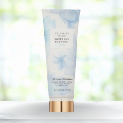 Victorias Secret Loção Hidratante Water LILY & SEA Salt 236ml