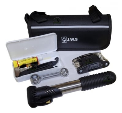 Kit Ferramenta Bicicleta Chaves Bomba Remendo Reparo Jws