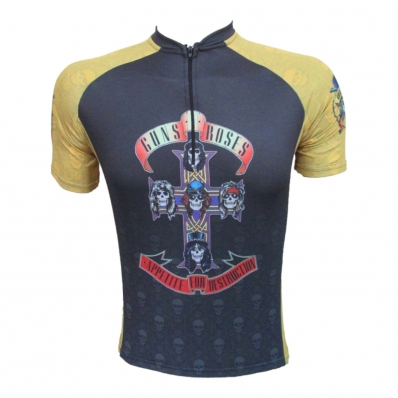 CAMISA CICLISMO ADVANCED GUNS IN ROSES