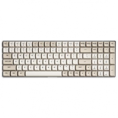 Teclado Aigo Darkflash Mecanico GD100 Milky/Brown